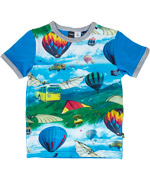 Molo kleurrijke zomer t-shirt met vliegmachines