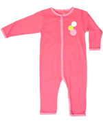 Name It lovely one-piece pink pyjama with cute dots