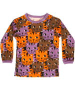 Ej Sikke Lej baby t-shirt with adorable kitten print