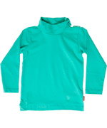Name It basic mint green baby t-shirt with snap button turtle neck