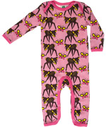 SmÃ¥folk adorable pink playsuit with cute bambi and butterflies