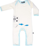 Ubang adorable snow white baby seal suit