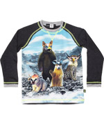 Molo hippe t-shirt met wilde dieren print