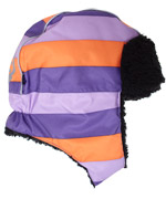 Ej Sikke Lej wonderful purple striped winter hat