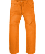 Name It Mega Coole Oranje denim broek met Aanpasbare taille