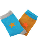 Molo Double Pack Socks with an Orange and a Turquoise Pair