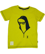 Name It funky gele t-shirt voor jongens met 'swag'