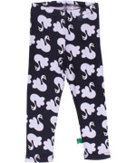 Fred's World funky black legging with swan print