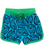 Ej Sikke Lej amazingly soft and fun turquoise terry shorts