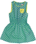 Name It wonderful mint green spencer dress with yellow
