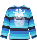 DanefÃ¦ timeless blue striped Erik the Viking t-shirt