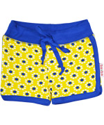 Baba Babywear yellow flower printed short shorts