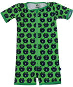 SmÃ¥folk adorable green baby swimsuit with legs