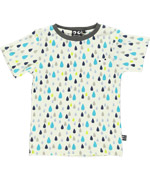 Adorable T-shirt avec gouttes multicolores par Ubang Babblechat