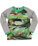 Molo Mega Hippe T-shirt Met Krokodielen Print