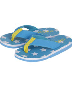 Molo Funky Turquoise Summer Flip-flops with Stars