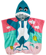 Name It Funny Dolphin Bathing Towel and Poncho