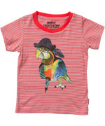 Munster Kids Exciting Pirate Parrot Striped Baby T-shirt