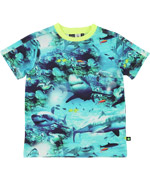 Molo super coole zomer t-shirt met haaienprint voor juniors