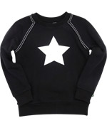 Molo Awesome black sweater with white star