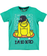 Name It fun green t-shirt with bored ape