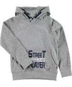 Name It grey hoodie for the street basket player