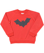 Tapete cool red sweater with special big bat print