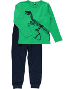 Name It leuke groene pyjama met dino print voor juniors