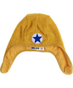 Kik-Kid adorable occre hat with blue star