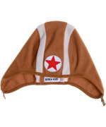 Kik-Kid cool occre and white hat with red star