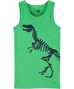 Name It navy dino print on green underwear top for juniors