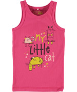 Name It lovely pink cat printed baby underwear top