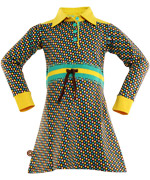 4FunkyFlavours lovely dotted dress with yellow