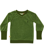 Albababy wonderful green V-neck sweater