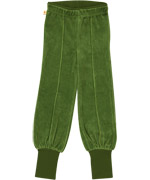 Albababy aansluitende zacht groene broek