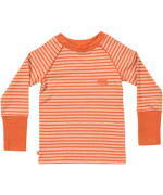 Albababy hippe t-shirt met oranje streepjes