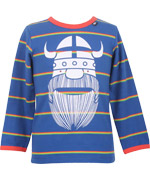 DanefÃ¦ ongelofelijk coole gestreepte t-shirt met Viking