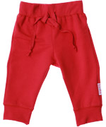 Baba Babywear cute baby pants in cool red