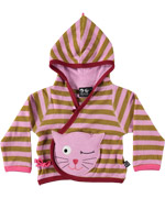 Ubang Babblechat cute pink striped baby sweat