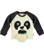 Tootsa MacGinty wonderful sweatshirt with hungry panda