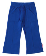 Baba Babywear super toffe blauwe stretch broek met zakken