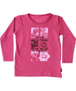 Name It fantastische roze t-shirt met bloemen