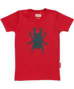 Tapete cool red T-shirt with fun beetle