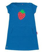Tapete adorable blue dress with sweet strawberry