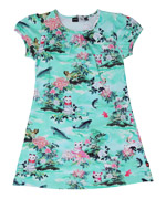 Molo gorgeous chinese cat printed dress