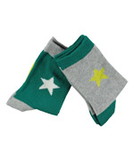 Molo 2-pack sokken in grijs en groene kleurencombinaties