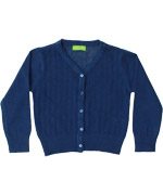 Lily Balou classic navy knitted cardigan
