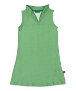Froy & Dind super groene jurk met kraag