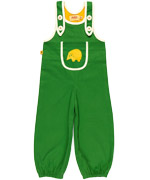 Albababy super retro green overall with elefant