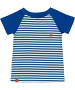 Albababy adorable striped blue T-shirt with short sleeves